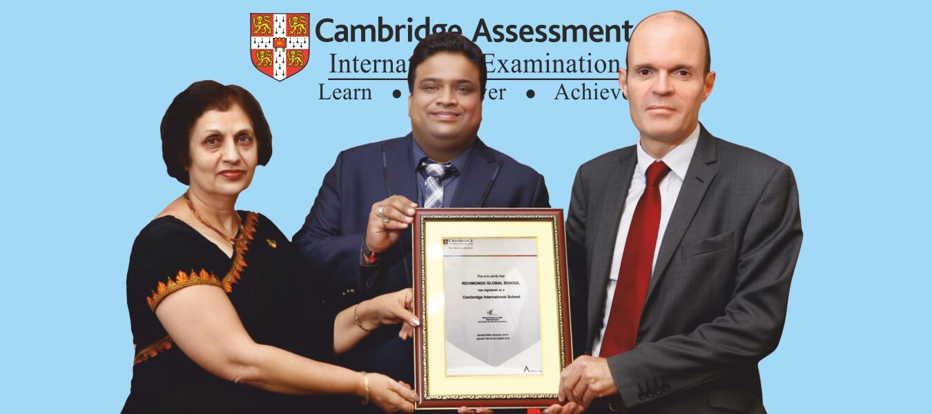 Richmondd Global School in new Delhi Cambridge assessment